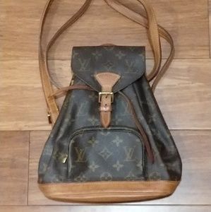 Louis Vuitton mini montsouris backpack